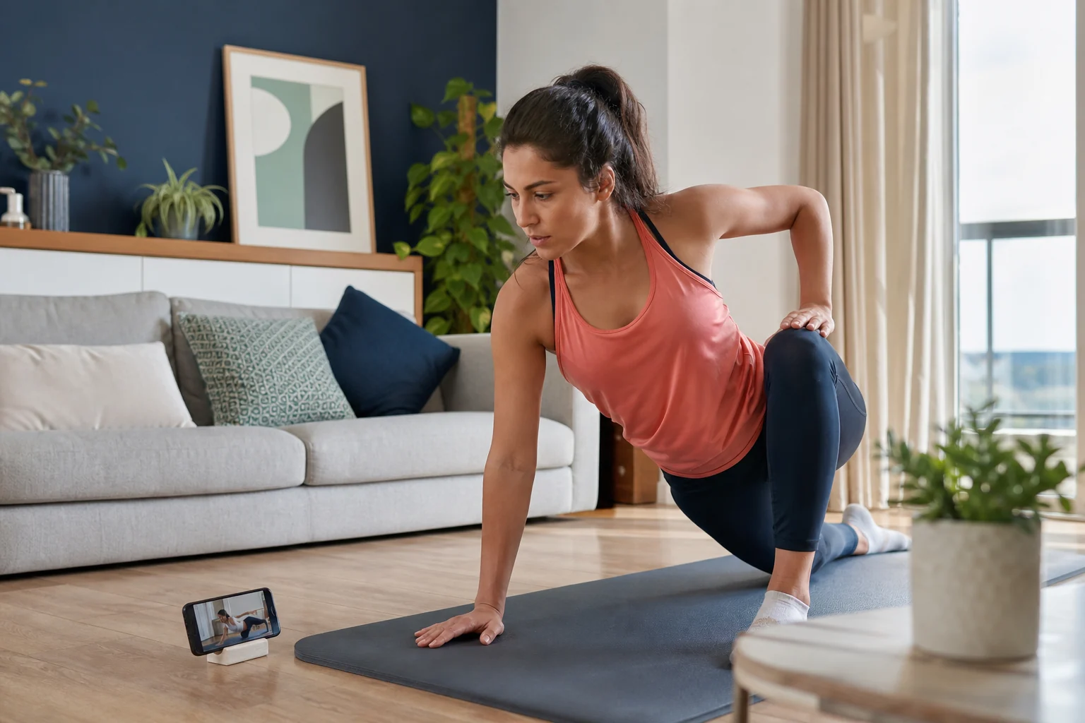Photographie éditoriale en lien avec « Coach fitness avec IA : personnalisation utile ou programme qui ignore votre corps ? »