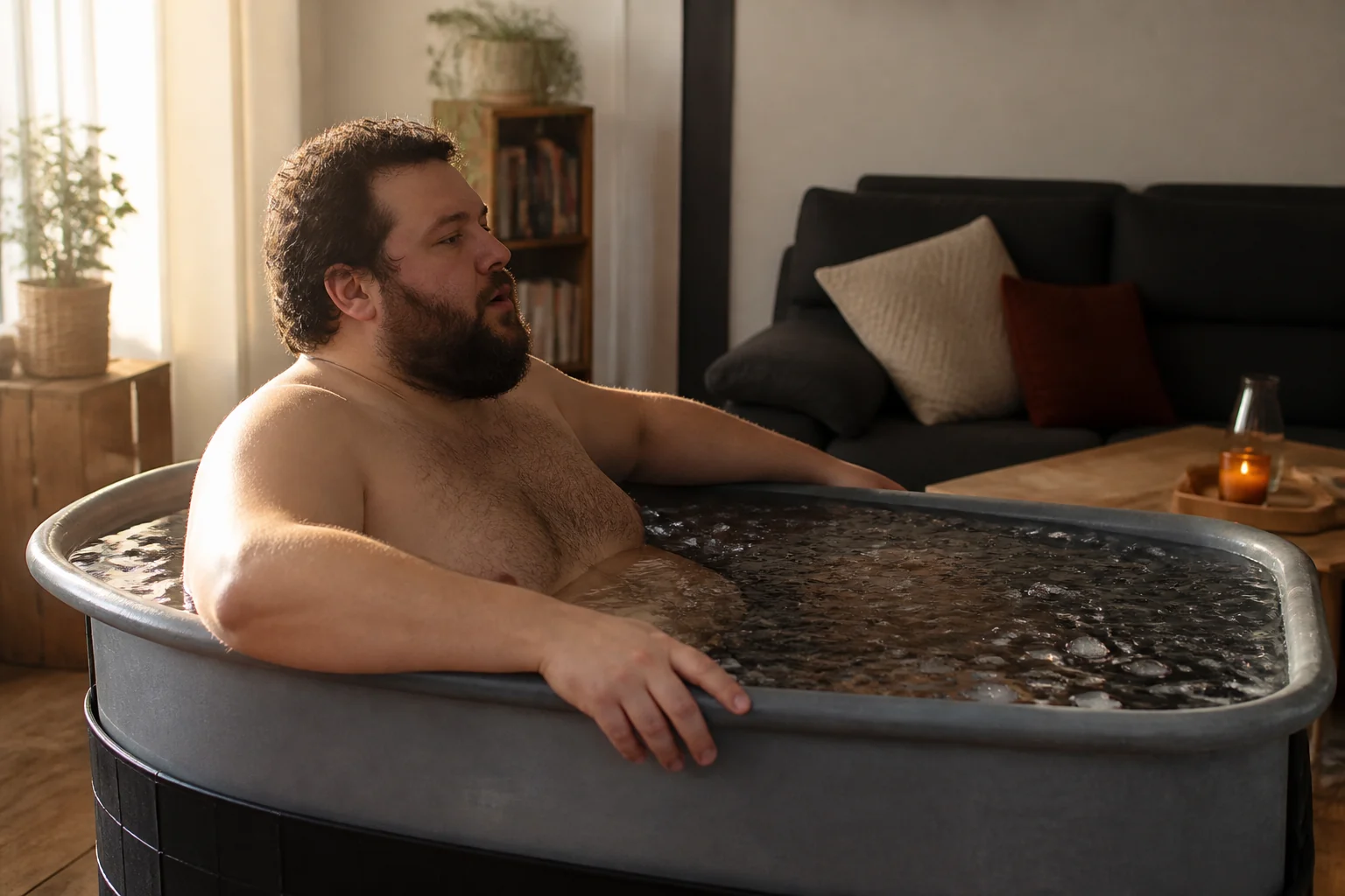 Photographie éditoriale en lien avec « Bain froid : récupération, bien-être et risques derrière la tendance »