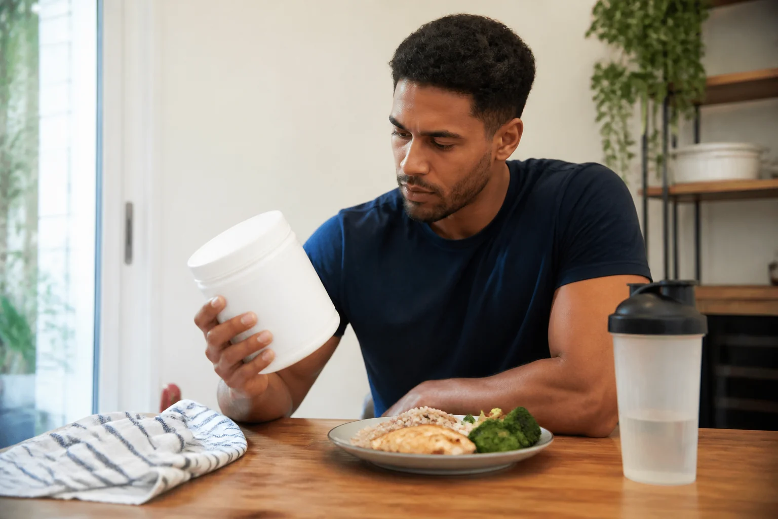 Photographie éditoriale en lien avec « BCAA : utiles en musculation ou redondants avec les protéines ? »