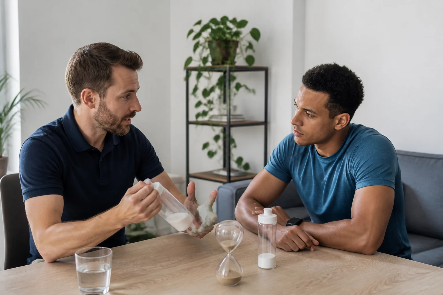 Photographie éditoriale en lien avec « Bicarbonate de sodium et sport : petit gain possible, ventre souvent moins convaincu »