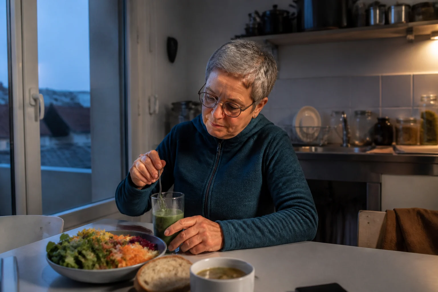Photographie éditoriale en lien avec « Greens powders : une poudre verte remplace-t-elle vraiment les légumes ? »