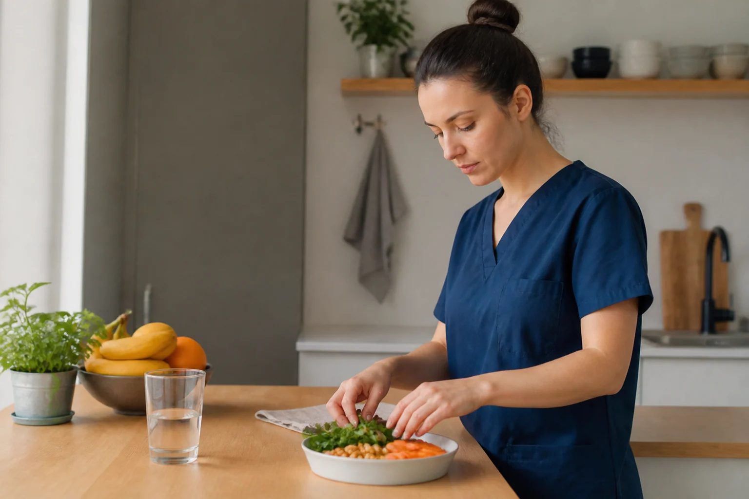 Photographie éditoriale en lien avec « Repas après une garde de nuit : manger avant de dormir ou attendre ? »