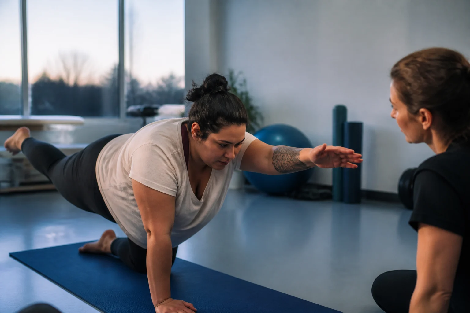 Photographie éditoriale en lien avec « Reprise du sport post-partum : reconstruire avant de rechercher l’intensité »