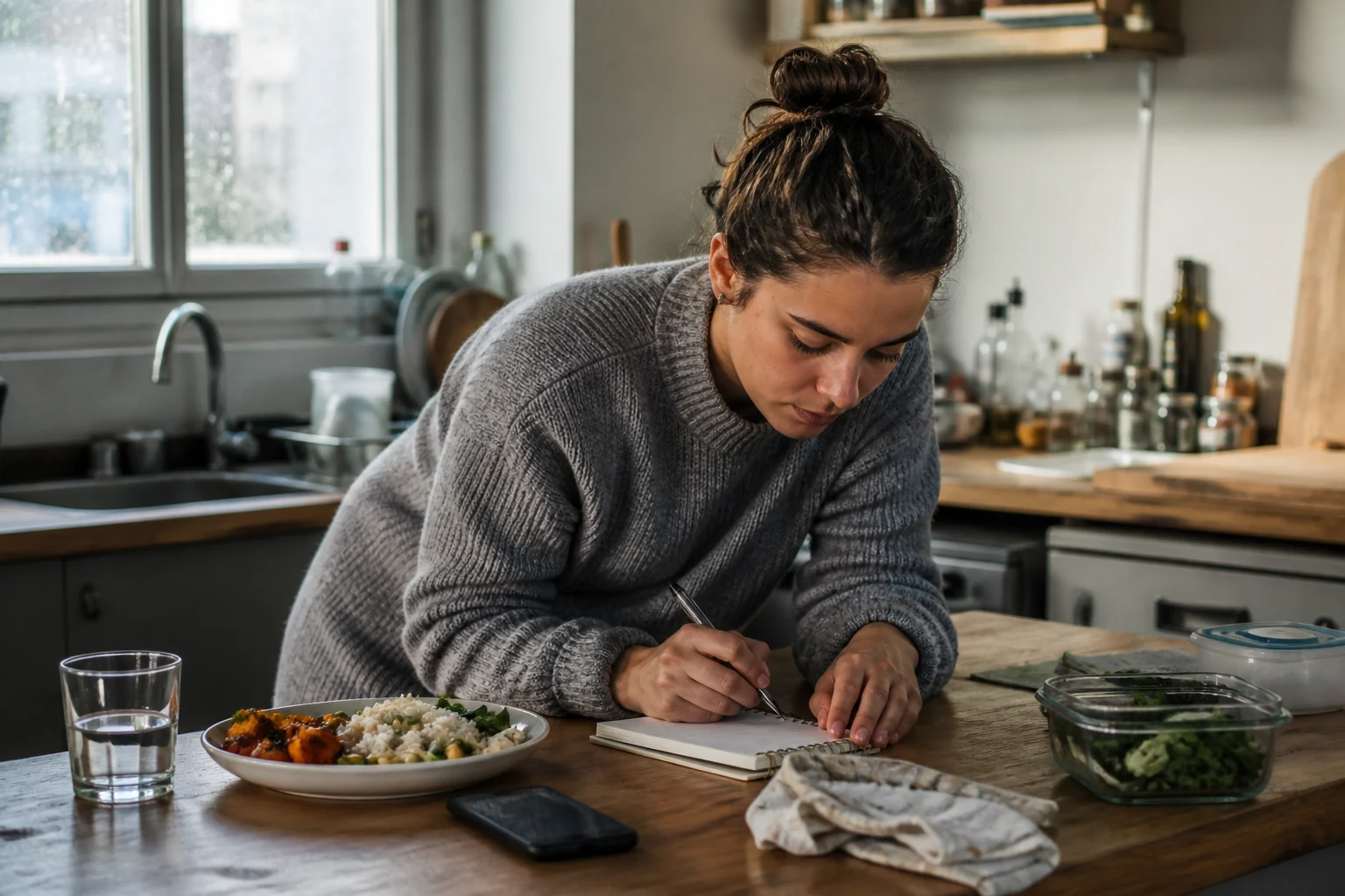 Photographie éditoriale en lien avec « Suivre son alimentation sans obsession : le bon niveau de détail »