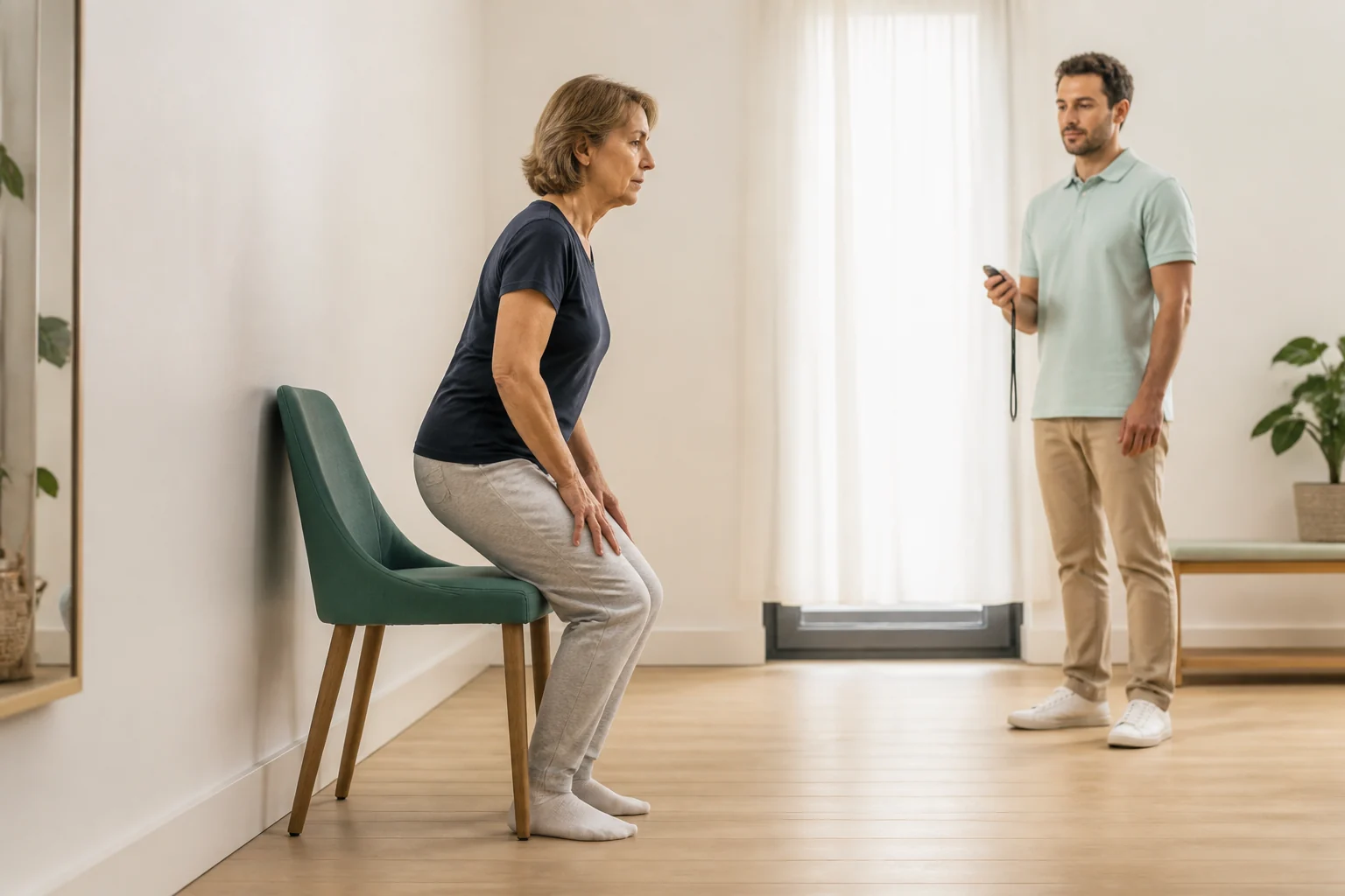 Photographie éditoriale en lien avec « Test assis-debout 30 secondes : suivre sa fonction sans s'auto-diagnostiquer »