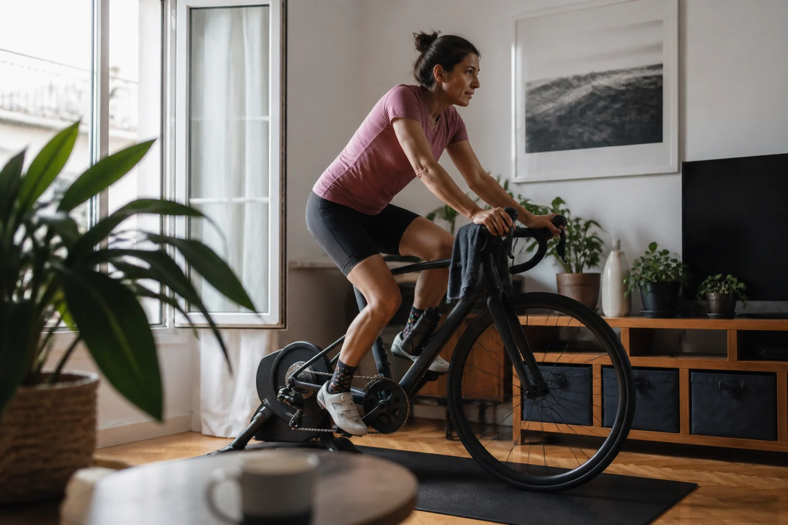 Photographie éditoriale en lien avec « Vélo et perte de poids : construire l’endurance sans compter chaque calorie »