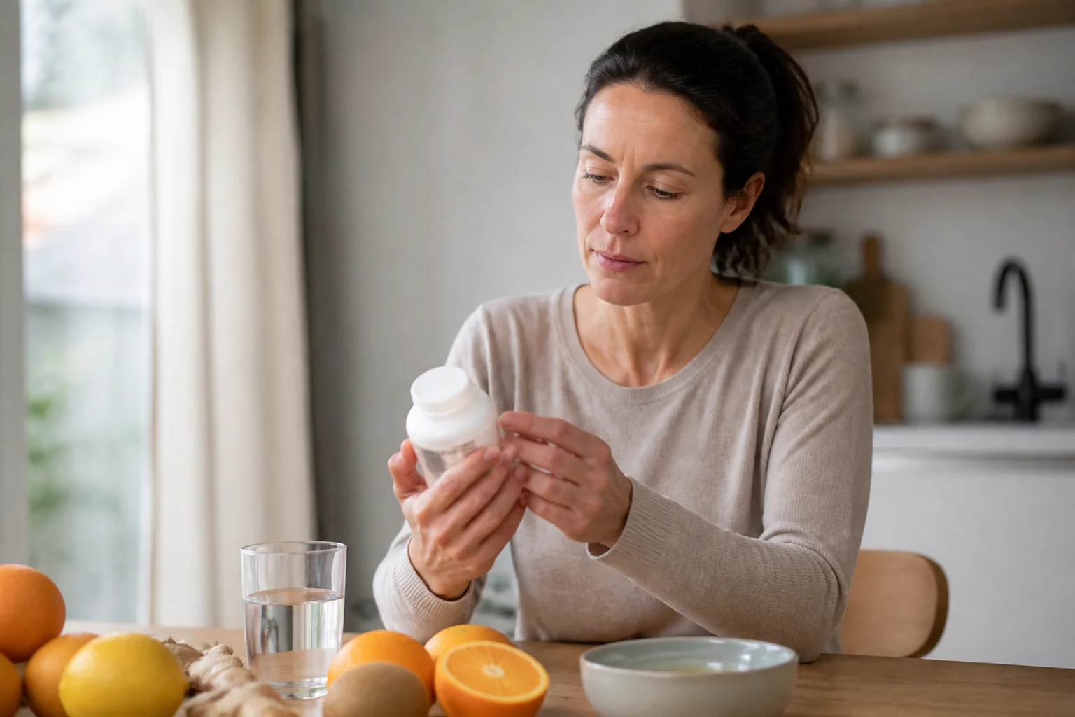 Photographie éditoriale en lien avec « Vitamine C : aliments, compléments et promesse d’éviter tous les rhumes »