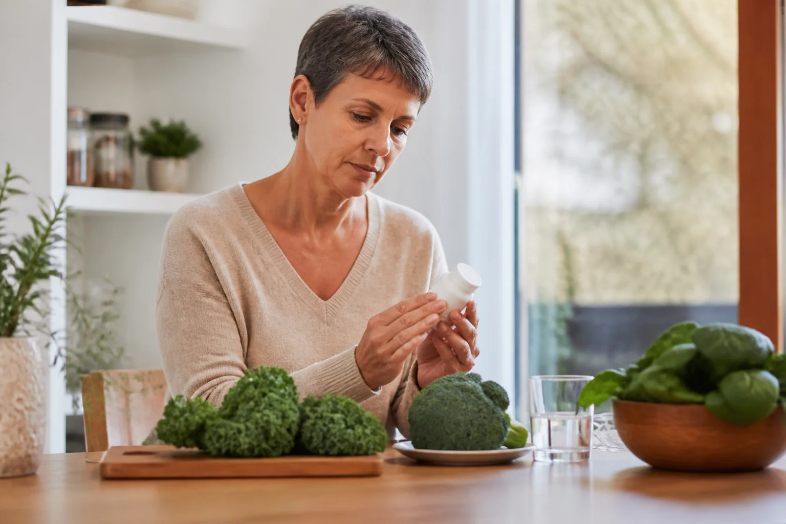 Photographie éditoriale en lien avec « Vitamine K : légumes verts et interaction avec les anticoagulants »