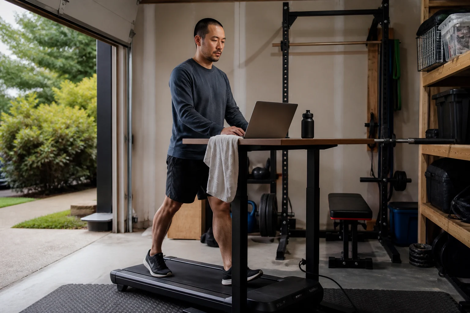 Photographie éditoriale en lien avec « Walking pad au bureau : utile pour moins s’asseoir, pas pour tout remplacer »