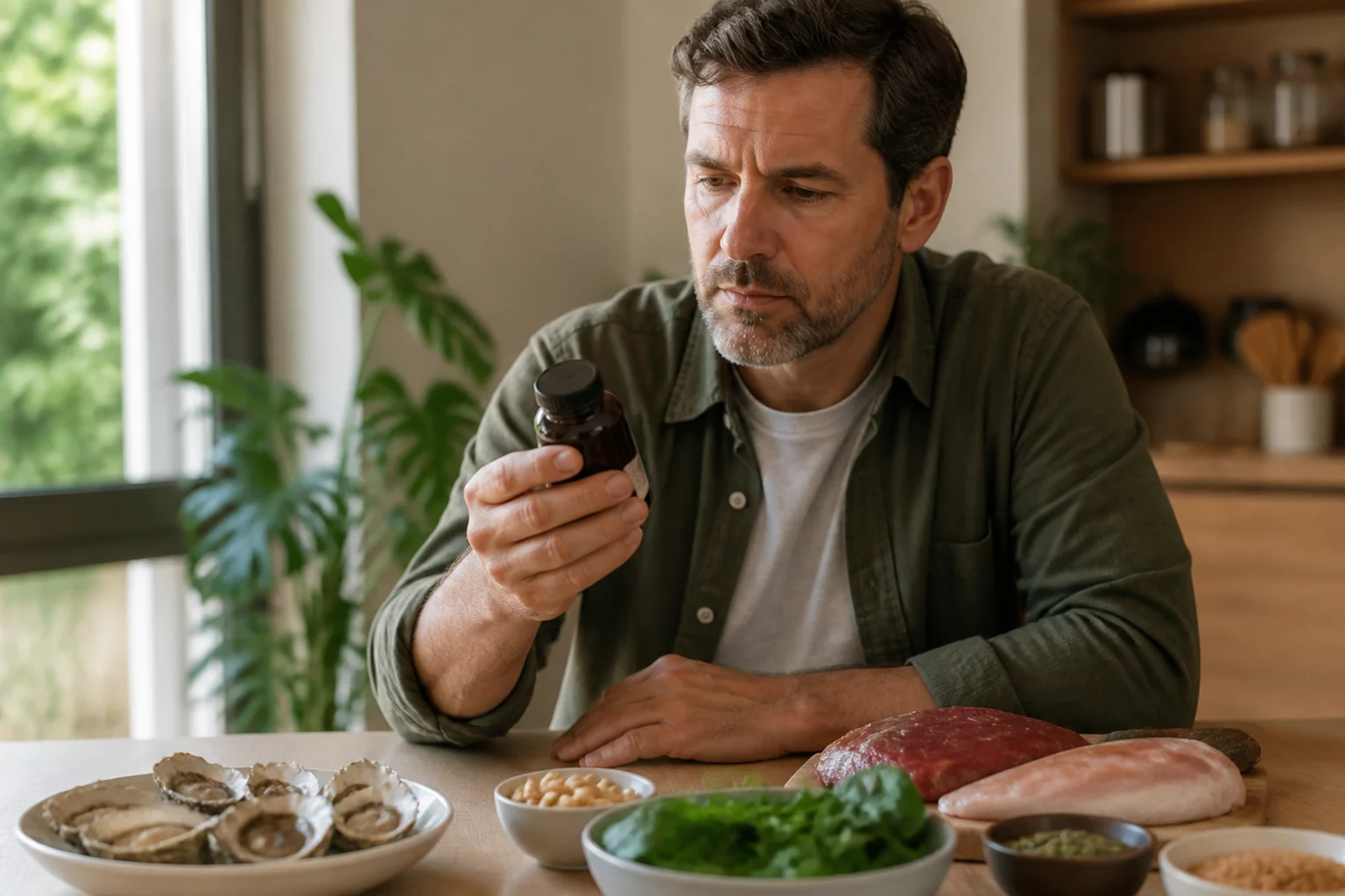 Photographie éditoriale en lien avec « Zinc : immunité, alimentation et limites des fortes doses »